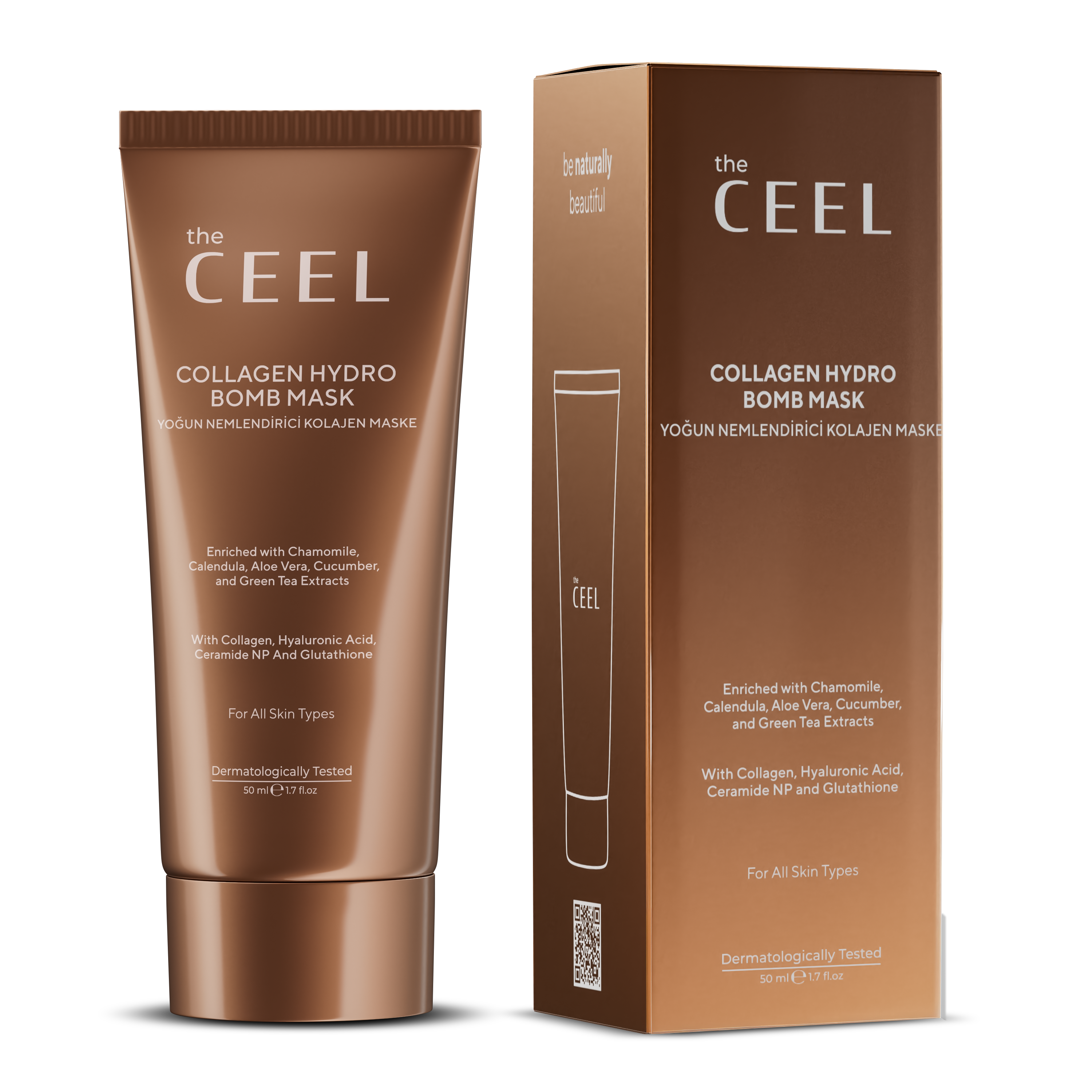 Ceel Peel-Off Collagen Mask with Glutathione and Green Tea Extract | 5   Ceel USA