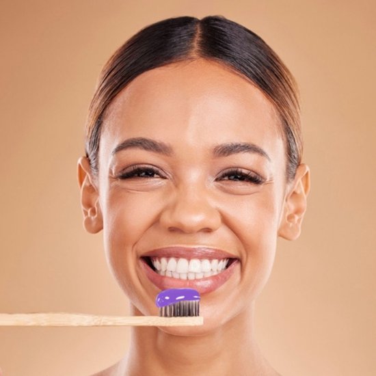 Achieve Bright Smiles with Purple Charcoal Teeth Whitening Toothpaste!