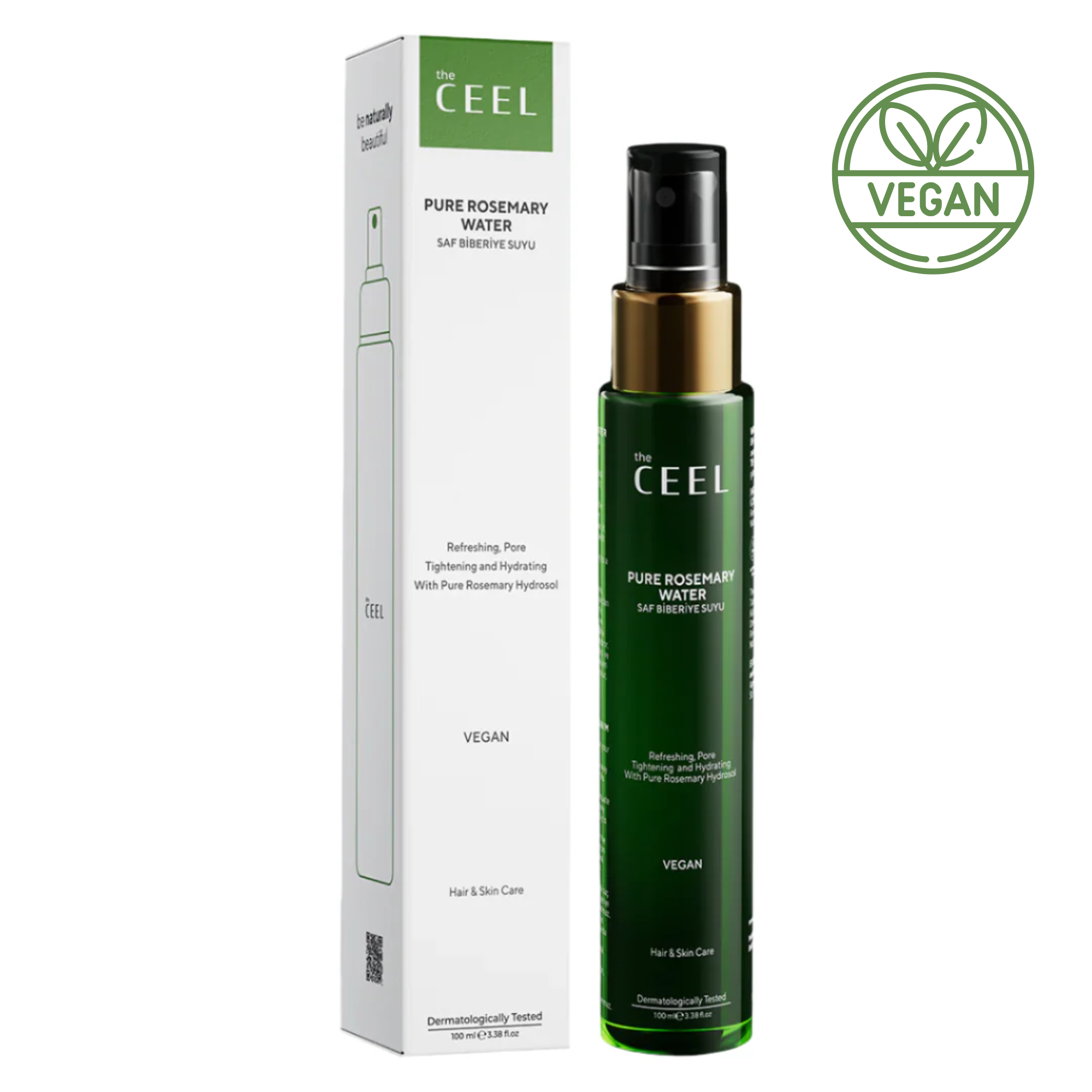 Ceel Rosemary Water-100ml - Hair Growth & Scalp Health