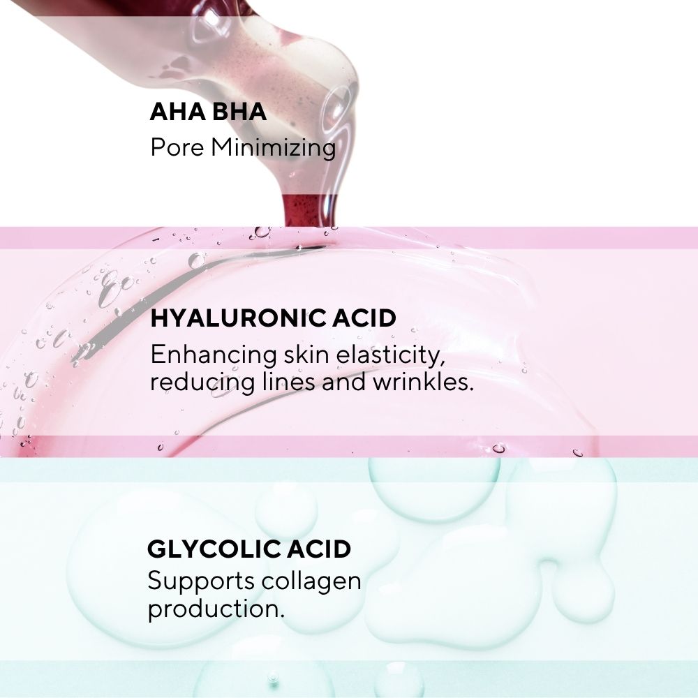 Ceel Natural AHA+BHA Red Peeling Serum-30ml - Skin Dullness