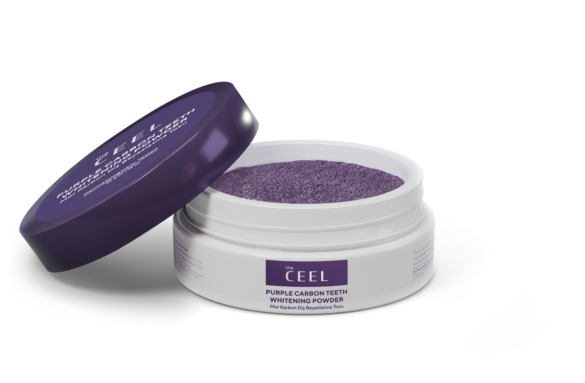 Ceel Activated Purple Carbon Powder-50g - Teeth Whitening & Oral Detox