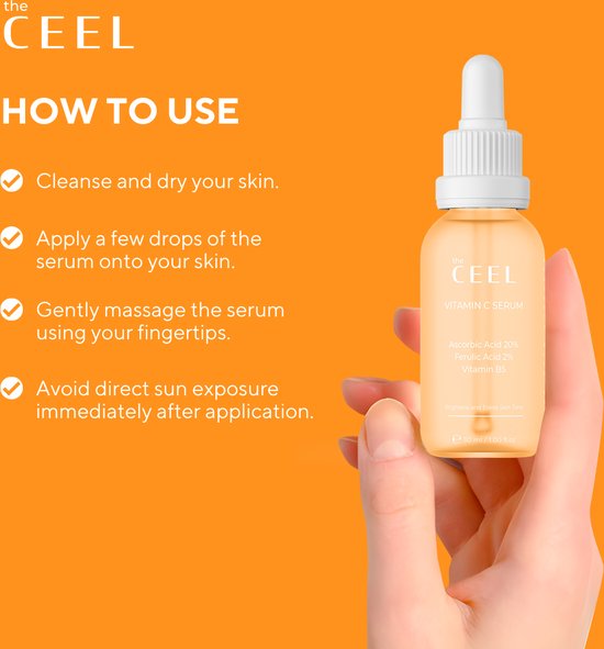 Ceel Radiance Ritual – Vitamin C Serum 30ml & Retinol Serum 30ml Combo