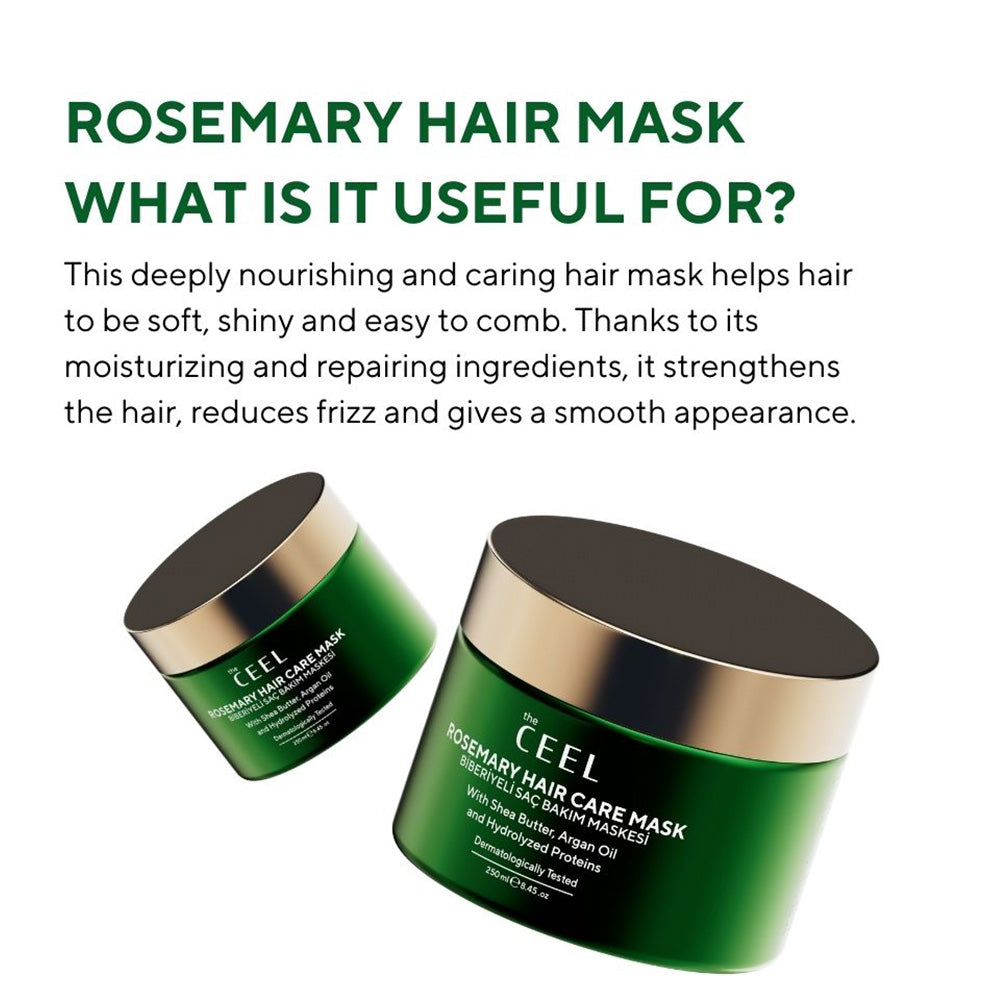 Ceel Rosemary Hair Care Mask 250 ml with Shea Butter