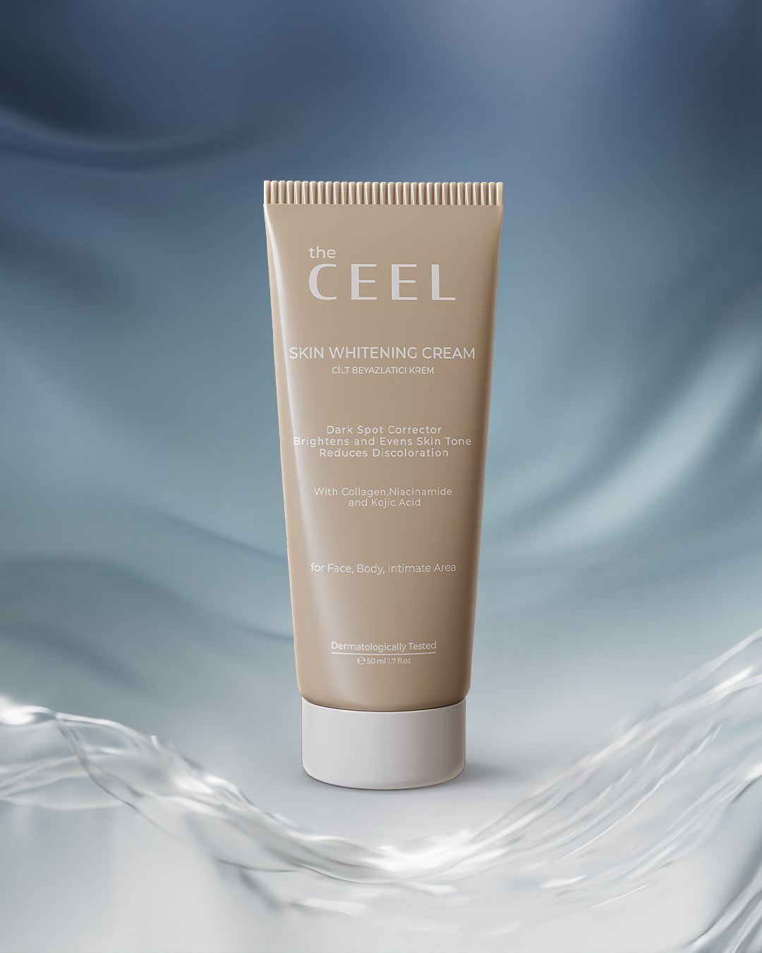 Ceel Natural Skin Brightening Cream-50ml - Skin Brightening & Even Tone | Added with Glutathione and Kojic Acid