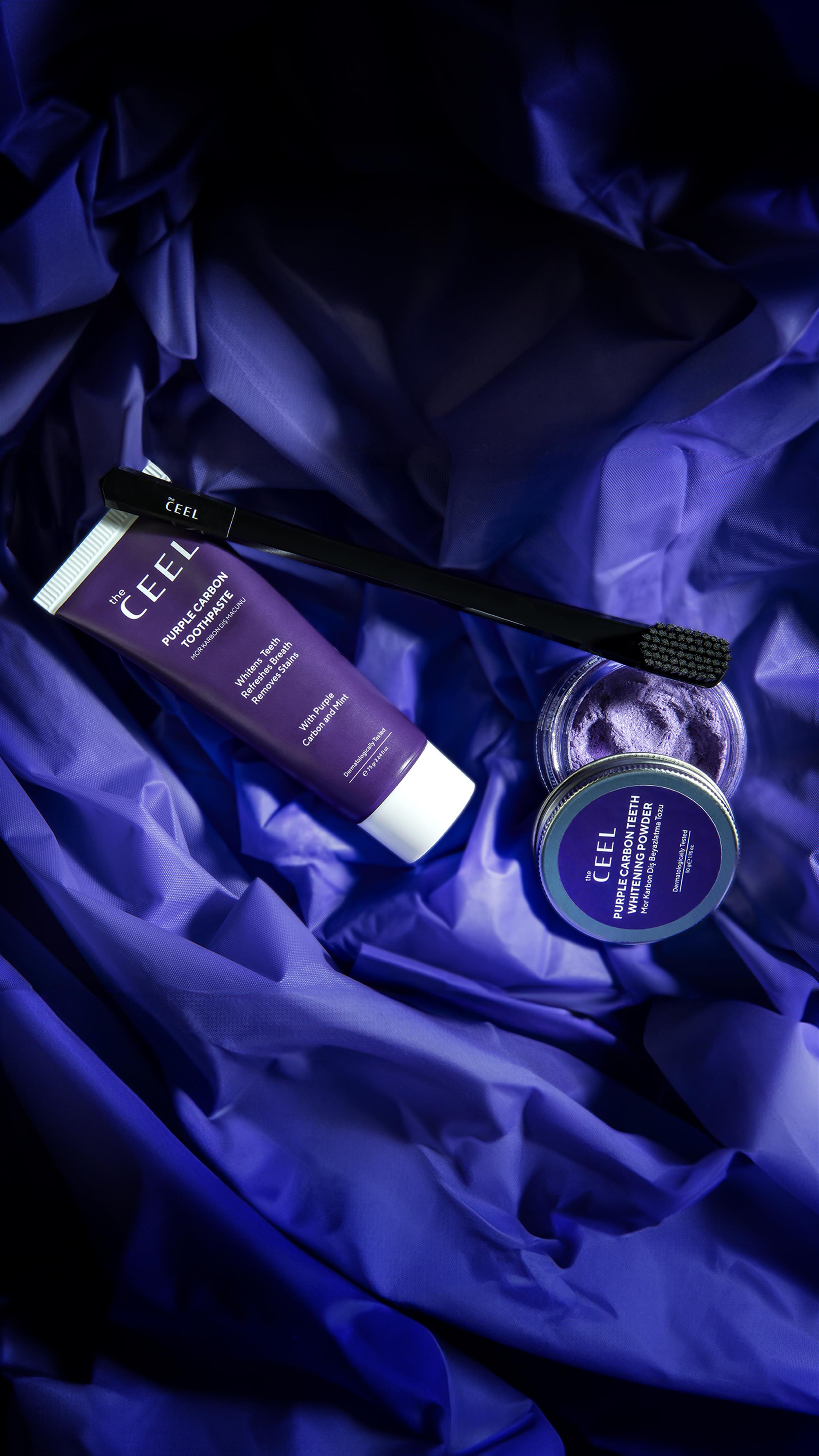 Ceel Carbon Purple Carbon Tootpaste -75g - Teeth Whitening & Oral Detox