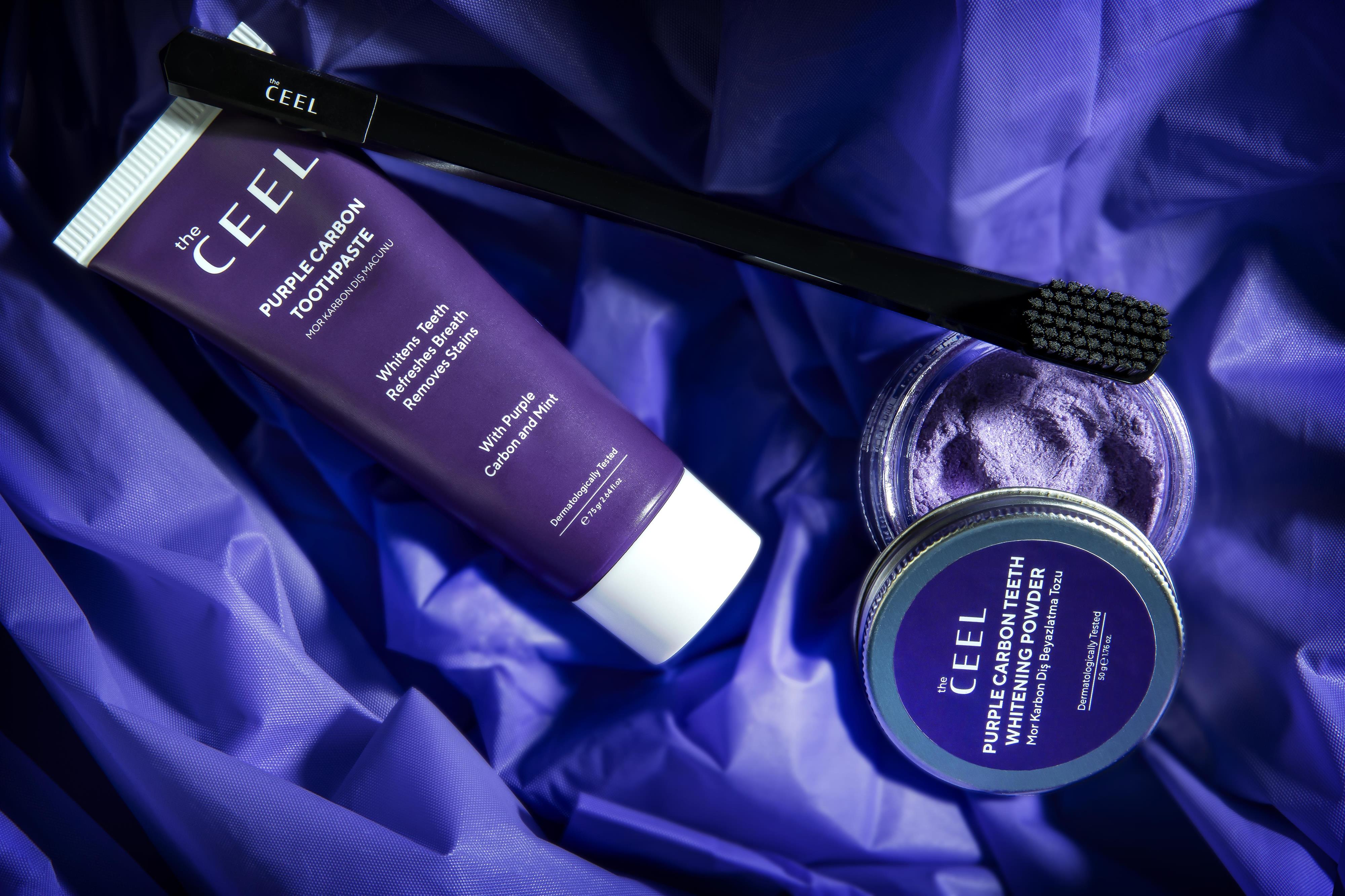 Ceel Carbon Purple Carbon Tootpaste -75g - Teeth Whitening & Oral Detox