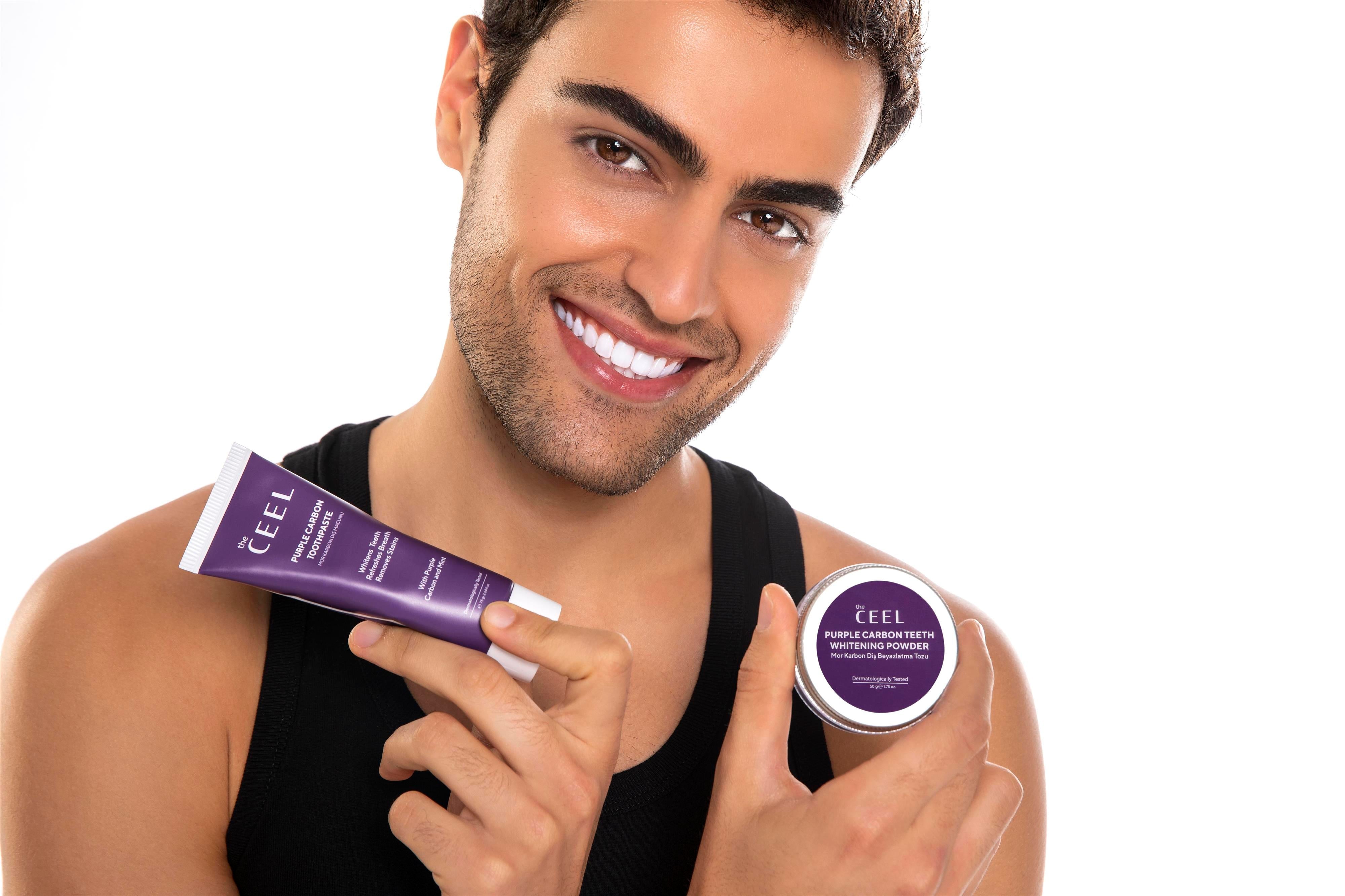 Ceel Carbon Purple Carbon Tootpaste -75g - Teeth Whitening & Oral Detox