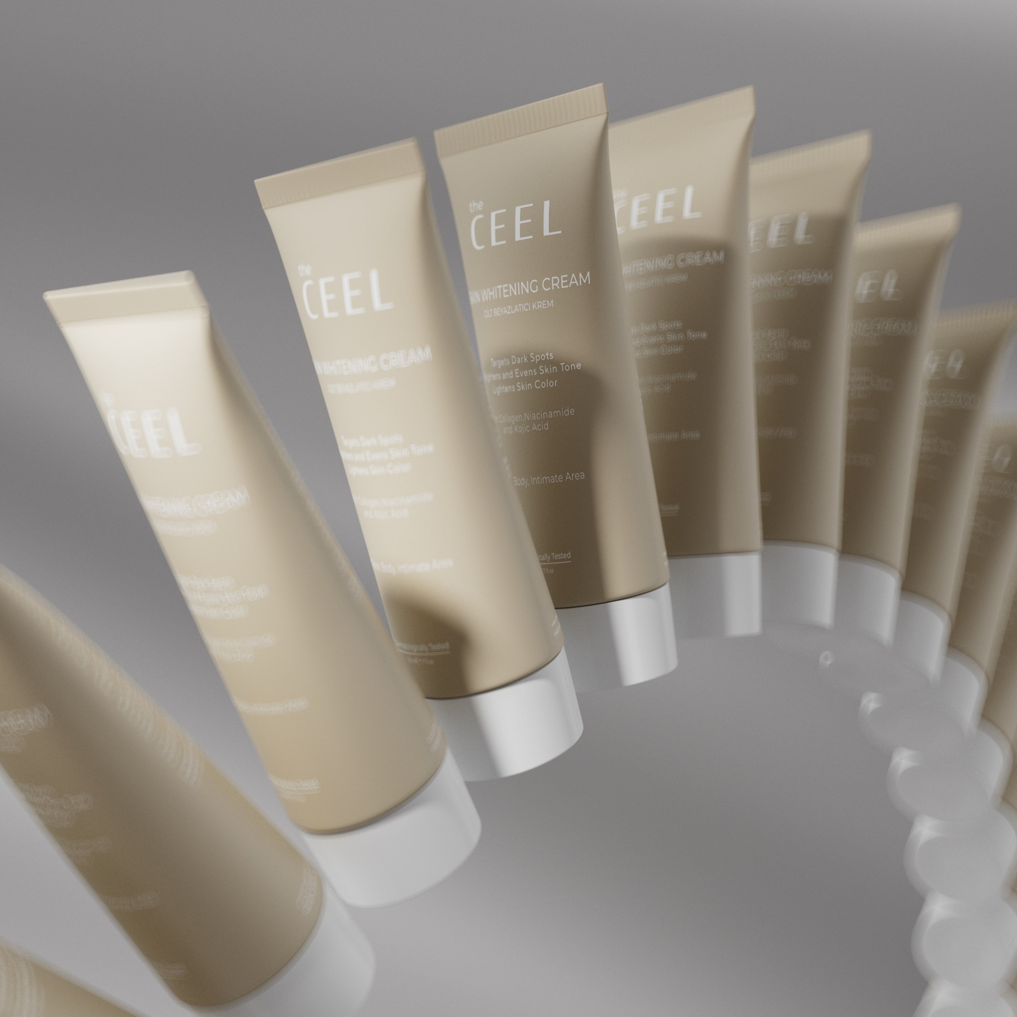 Ceel Natural Skin Brightening Cream-50ml - Skin Brightening & Even Tone | Added with Glutathione and Kojic Acid