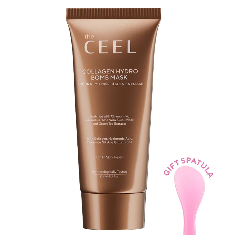Ceel Peel-Off Collagen Mask with Glutathione and Green Tea Extract | 50 ml